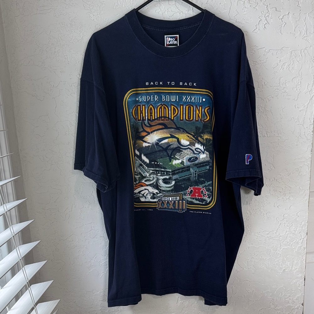 Pro Player Navy Super Bowl Champions Tee